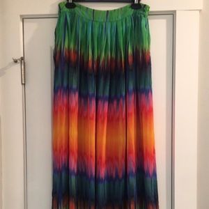 Vince Camuto Maxi Multicolor Skirt